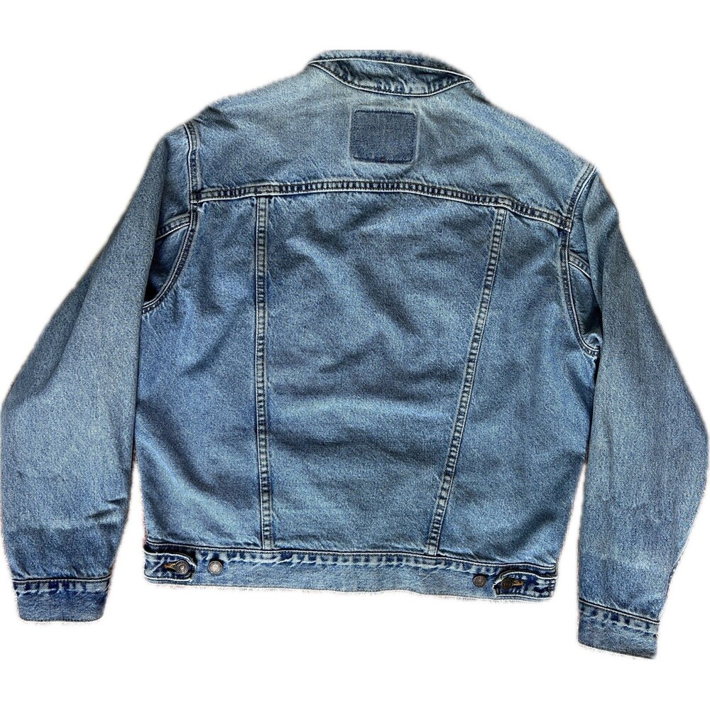 Levi’s 70507-0389 90s Vintage Blue Denim Trucker Jacket Mens Small USA - Picture 7 of 12